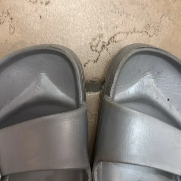 Birkenstock Silver Sandals Arizona Essentials - Picture 5 of 12